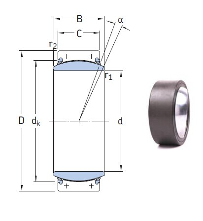 GEC 710 TXA-2RS bearings Manufacturer, Pictures, Parameters, Price, Inventory status.
