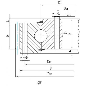 011.20.200 slewing bearing with exteral gear