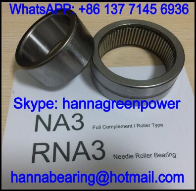 NA3075 Full Complement Needle Roller Bearing 75x120x38mm