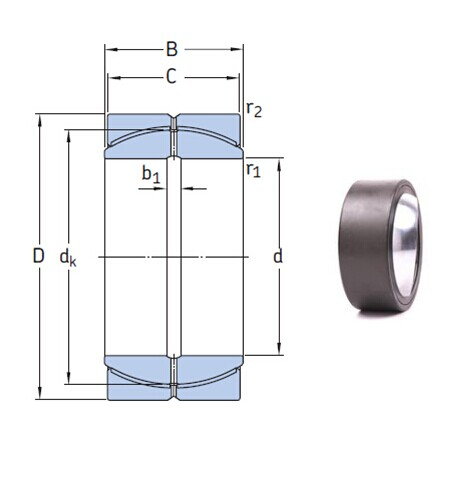 GEP 380 FS bearings Manufacturer, Pictures, Parameters, Price, Inventory status.