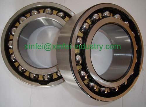 3308-BD-2HRS-TVH double row angular contact ball bearing 40x90x36.5mm