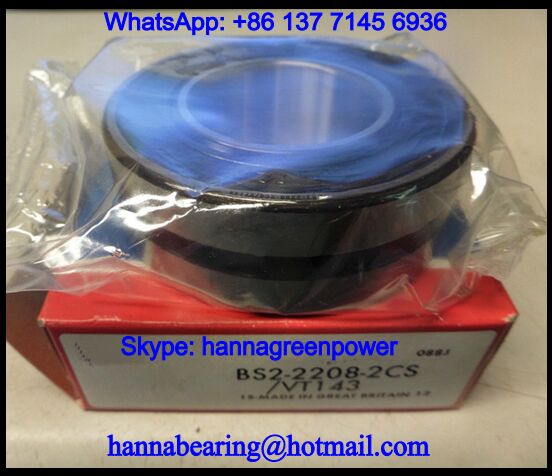 BS2-2212-2RS/VT143 Sealed Spherical Roller Bearing 60x110x34mm