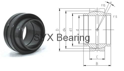 spherical plain bearing GEM50ES 2RS