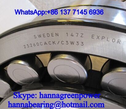 23260 CACK/W33 Spherical Roller Bearing 300x540x192mm
