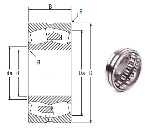 the most novel spherical roller bearing 239/530YMB 530*710*136mm