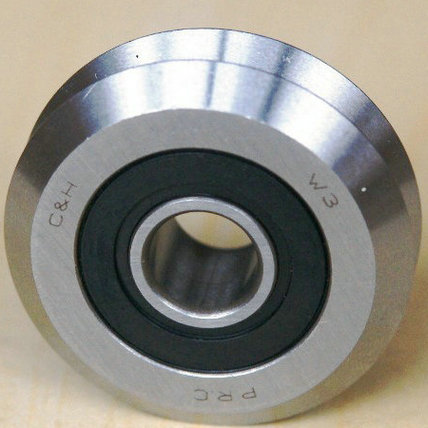 LFR50/8-6-2Z Track rollers with profiled outer ring 8×24×11mm