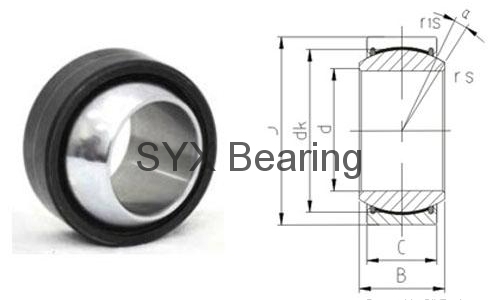 spherical plain bearing GEG100ET-2RS