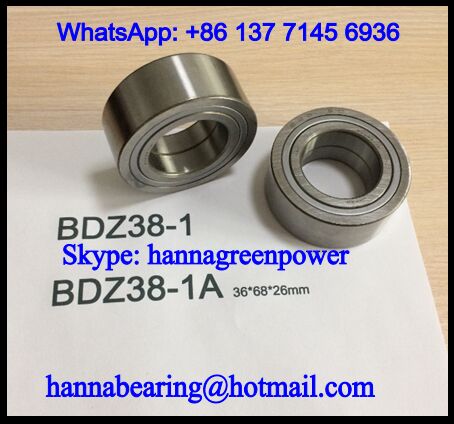 BDZ38-1F Angular Contact Ball Bearing 38*68*26mm