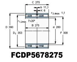 FCDP5678275 Rolling Mill Bearing