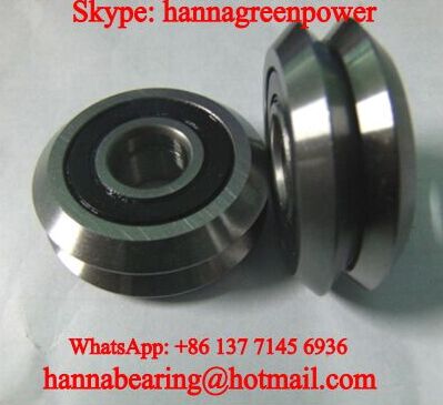 W0-2RS Guide Track Roller Bearing 4x14.84x6.35mm