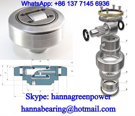 400-0056 Fixed Combined Bearing 40x77.7x48mm