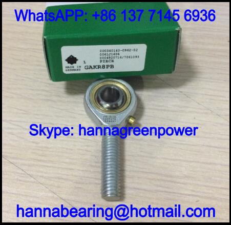 GAKR10PW Right Hand Rod End Bearing with External Thread 10x28x62mm