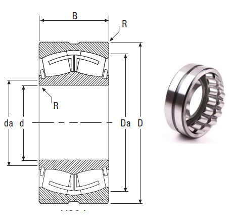 High precision and good price 21305VCSJ spherical roller bearing35*62*17mm