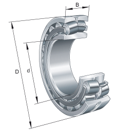 Spherical roller bearings 21304-E1-TVPB 20*52*15mm