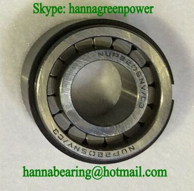 NUP2205NV/C3 Cylindrical Roller Bearing 25x52x18mm