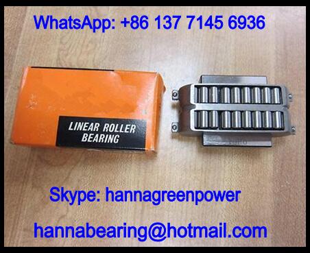 LR1547 Linear Roller Bearing / Metal Ball Retainer Roller Way 15x47x16mm