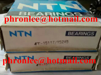 4T-15117/15245 Tapered Roller Bearing 29.987x62x19.05mm