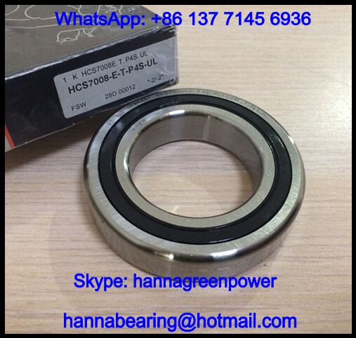 HCS7008-E-T-P4S-UL Ceramic Ball Angular Contact Bearing 40*68*15mm