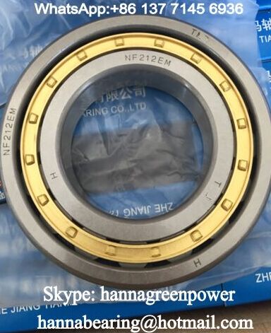 NF212ETN1 Cylindrical Roller Bearing 60x110x22mm