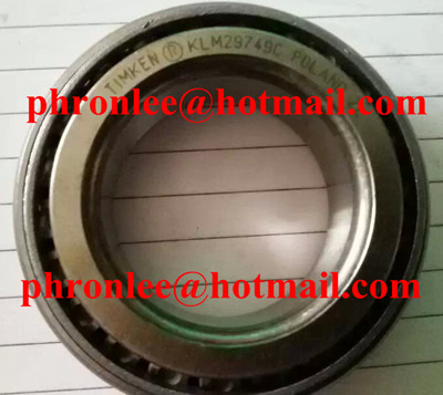 KLM29749/LM29711 Tapered Roller Bearing 38.1x65.088x19.812mm