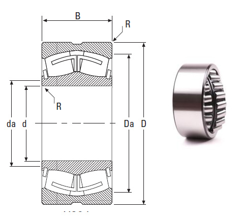 High precision and good price 21308VCSJ spherical roller bearing40*90*23mm