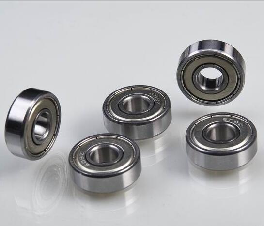 Chrome steel, carbon steel Deep groove ball bearing 608