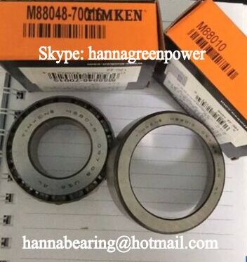 M88048-S/M88010 Inch Taper Roller Bearing 33.338x68.263x22.225mm