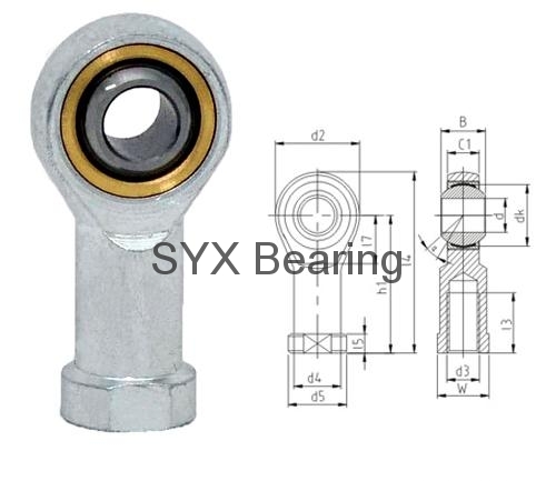 Rod end bearing SI12C