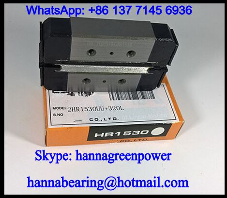 HR60125UU Split Type Linear Guide Block 60x74.4x329mm