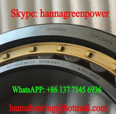 NU 1048 M/C3 Cylindrical Roller Bearing 240x360x56mm