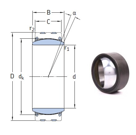 GEC 400 TXA-2RS bearings Manufacturer, Pictures, Parameters, Price, Inventory status.