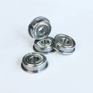 SF695ZZ Flange Bearings 5x13x4 mm Stainless Steel Flanged Ball Bearings