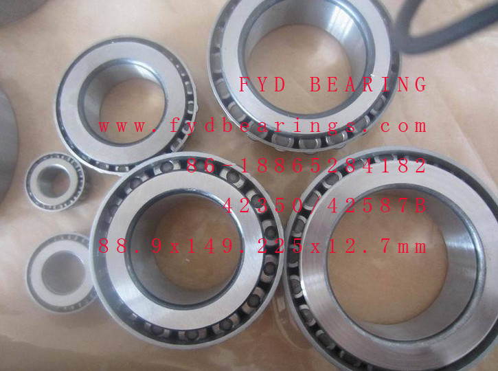 42350/42587 B Flanged single taper roller bearing 88.9x149.225x12.7mm