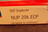 NUP 206 ECP, NUP206 Bearing 30x62x16mm
