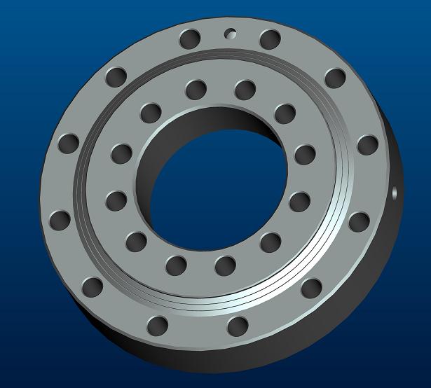 MTO-324X four point contact ball slewing bearing