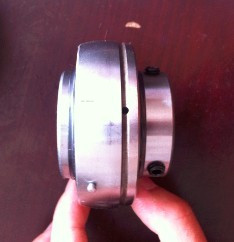 UCFC208 bearing 40*49.2*145mm