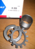 H206 Adaptor Sleeve with Lock Nut and Locking Device for 25mm Shaft