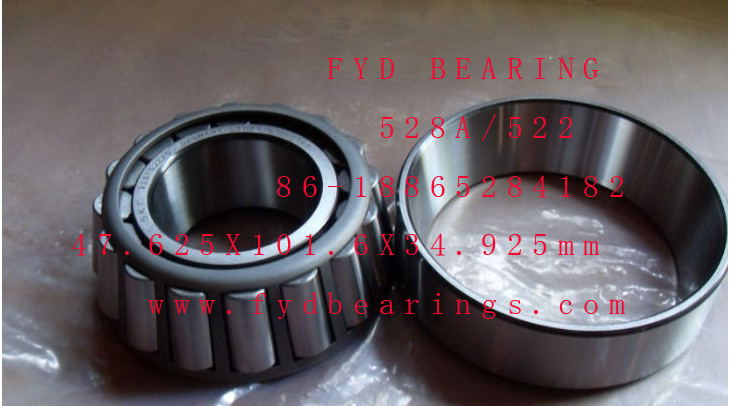 528A/522 fyd taper roller bearing 47.625X101.6X34.925mm 1.29kg
