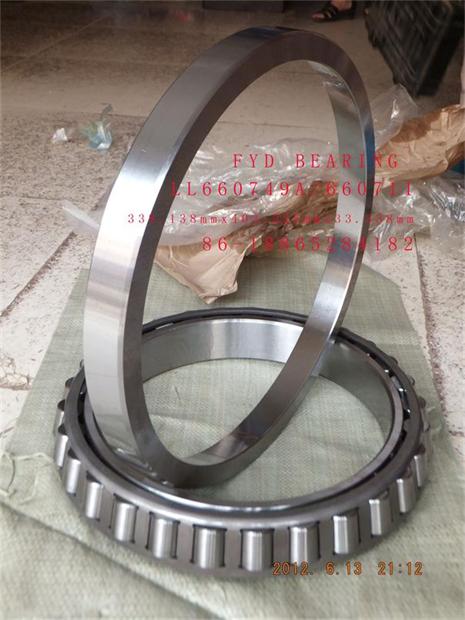 LL660749A/660711 FYD taper roller bearing 338.138mmx403.225mmx33.338mm