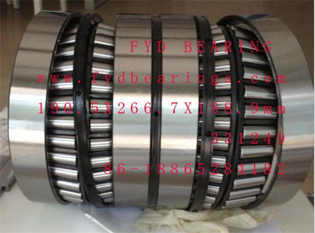 331249 FYD Four row taper roller bearing 190.5X266.7X188.9mm 33.5kg