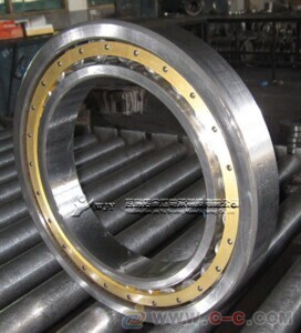 NJ 317 ECP/ M Open Single-Row Cylindrical Roller Bearing 85*180*41mm