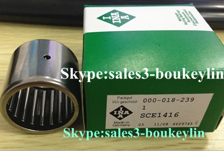 SCE1416 Drawn cup needle roller bearings 22.225x28.575x25.4mm