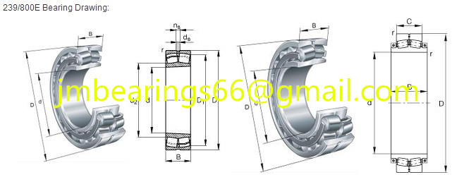 239/800E Spherical Roller Bearings 800x1060x195mm