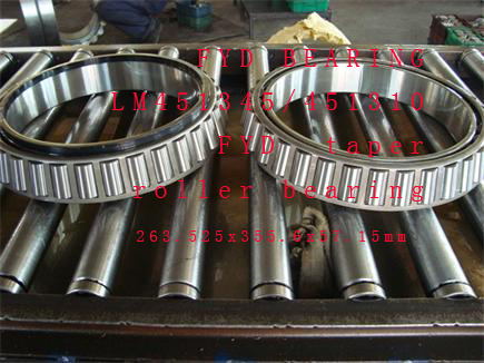 LM451345/451310 FYD taper roller bearing 263.525x355.6x57.15mm