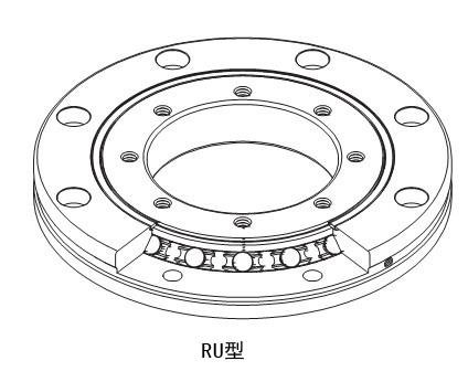 XU080264 crossed roller bearing|Precison CNC bearings|215.9*311*25.4mm