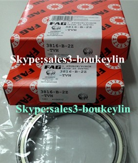 3816-B-2Z-TVH Angular Contact Ball Bearing 80x100x15mm