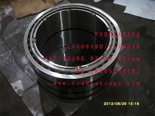 L770849D/L770810 FYD taper roller bearing 457.2X596.9X136.525mm