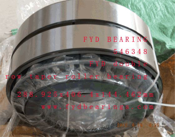 546348 FYD double row taper roller bearing 288.925x406.4x144.462mm