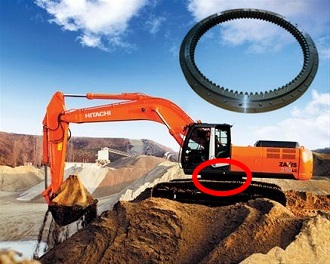Slewing ring for excavator HITACHI EX100-3, Part Number:9102726