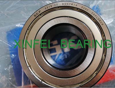 3222 double row angular contact ball bearing 110x200x69.8mm